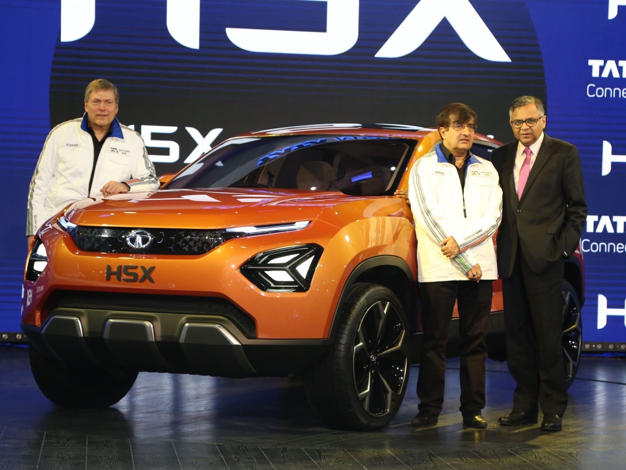 A view of the Tata HSX at the Auto Expo 2018. Image Source: IANS