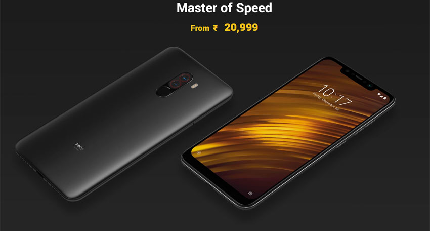 Flipkart Big Diwali Sale: Xiaomi Poco F1 Discount