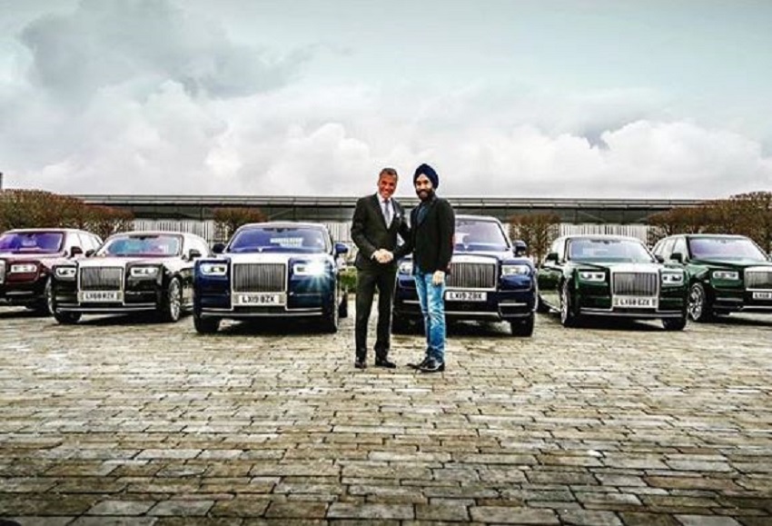 CEO of Rolls-Royce delivered cars to Reuben Singh