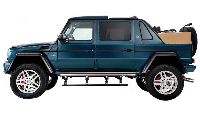 Mercedes-Maybach G 650 Landaulet: Striking exterior