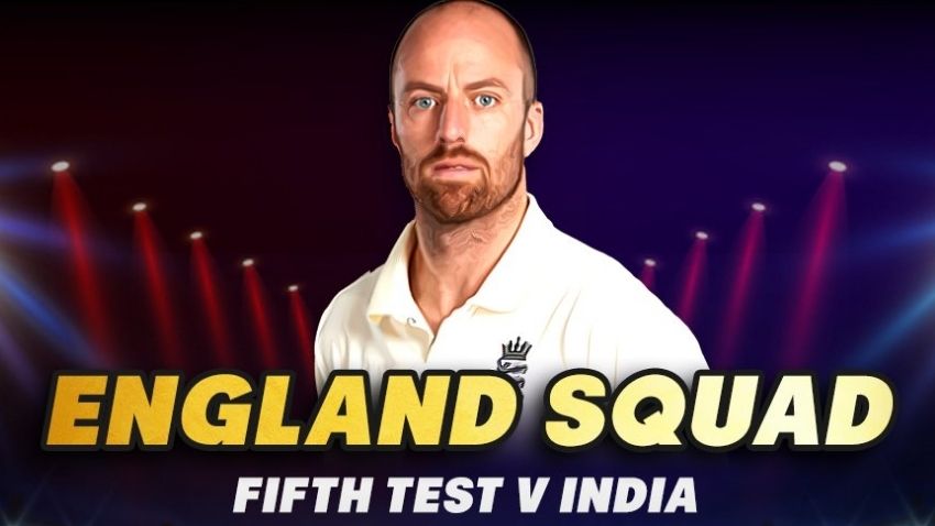 India vs England 5th test: England's squad