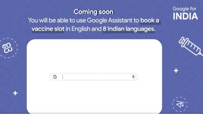 Assistant-enabled vaccine booking flow in 2022