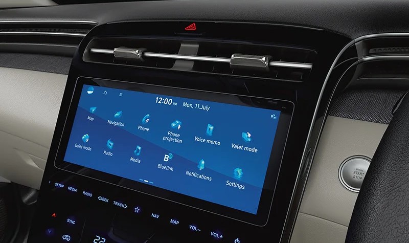 2022 Hyundai Tucson: Advanced infotainment