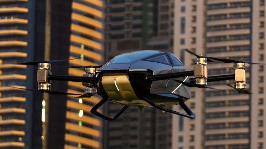 Flying cars in Dubai