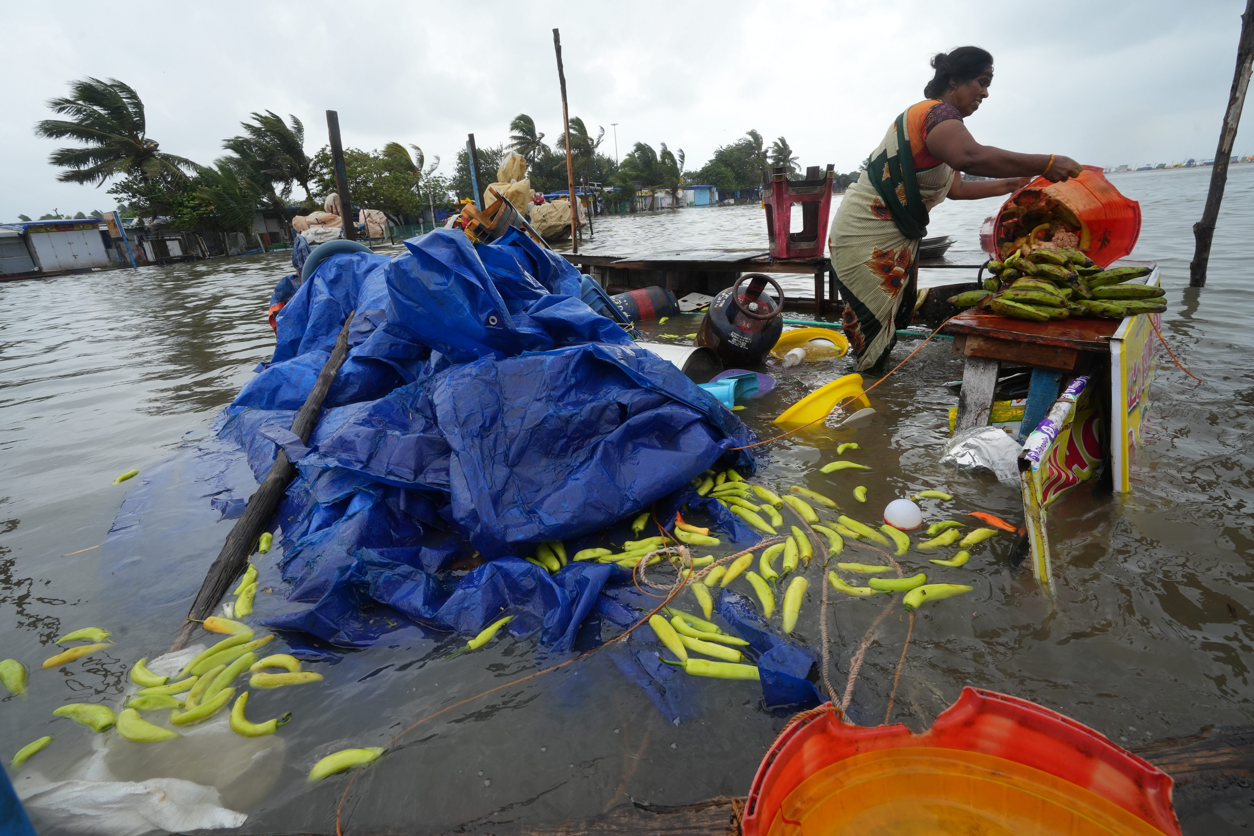 Cyclonic storm Mandous: Power Cut