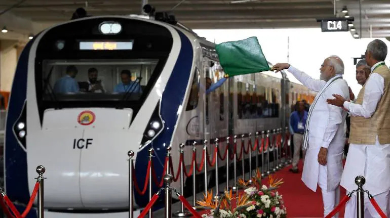 PM Modi flags off Delhi-Dehradun Vande Bharat Express