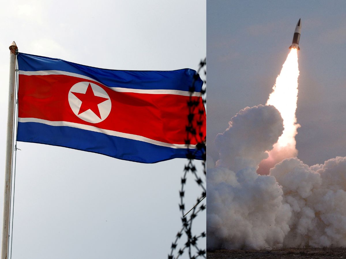 North Korea spy satellite launch fails as rocket falls into the sea