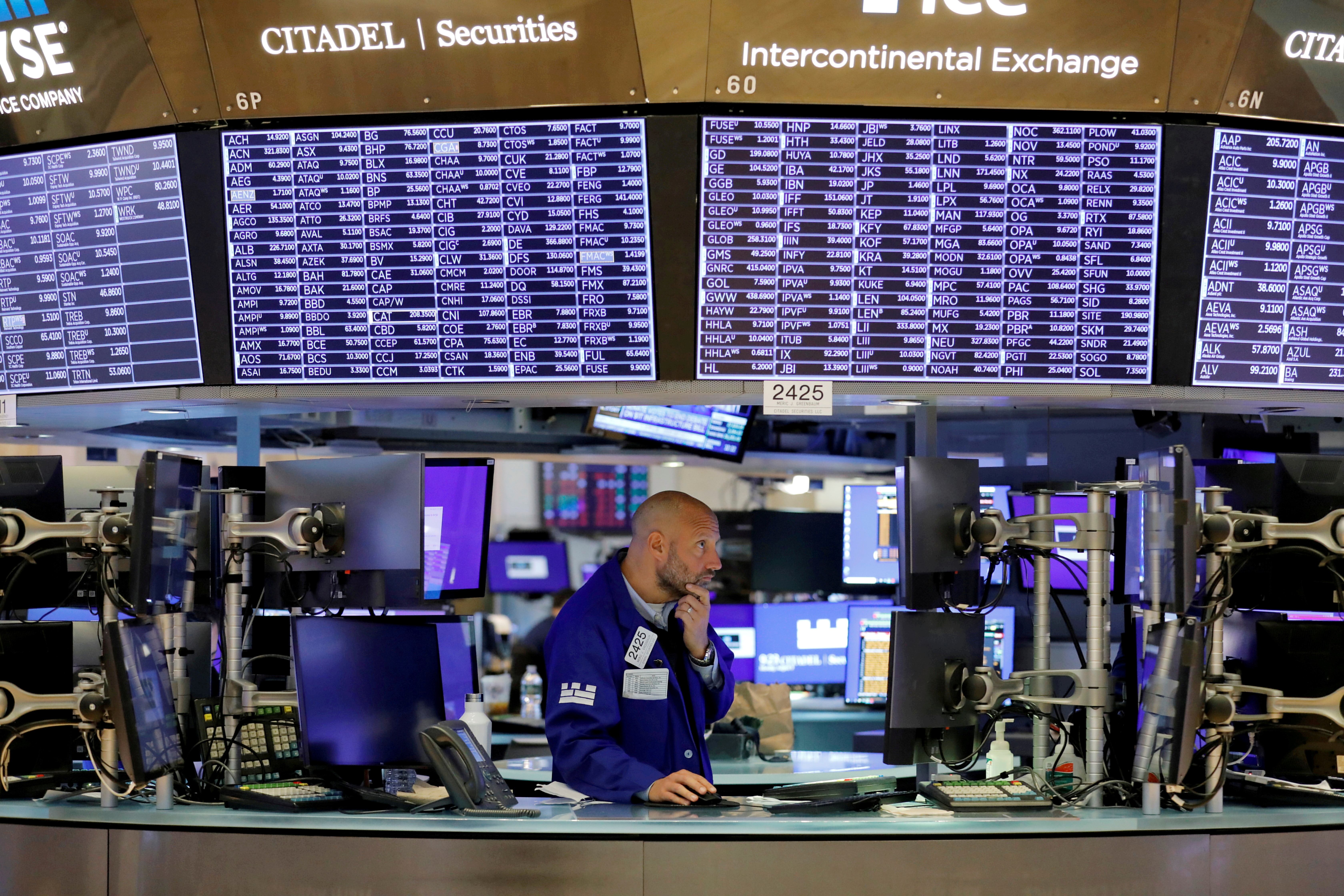 US stock markets end higher as Fed Reserve and CPI data loom large next week