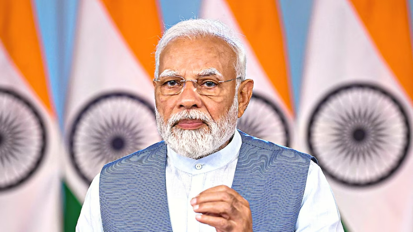 PM Modi accuses opposition of playing 'negative politics'; lays foundation stone for redevelopment of 508 railway stations