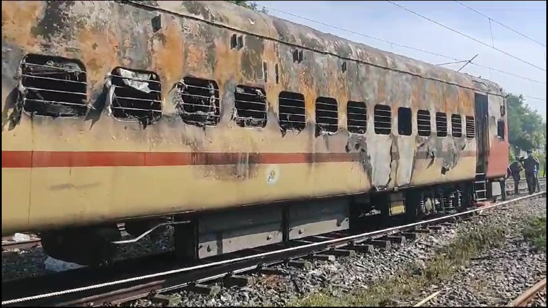 Fire onboard private railway coach leaves at least 9 dead, several others injured