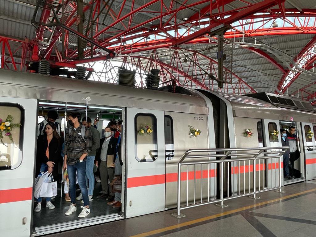 Delhi Metro records highest-ever footfall on August 29