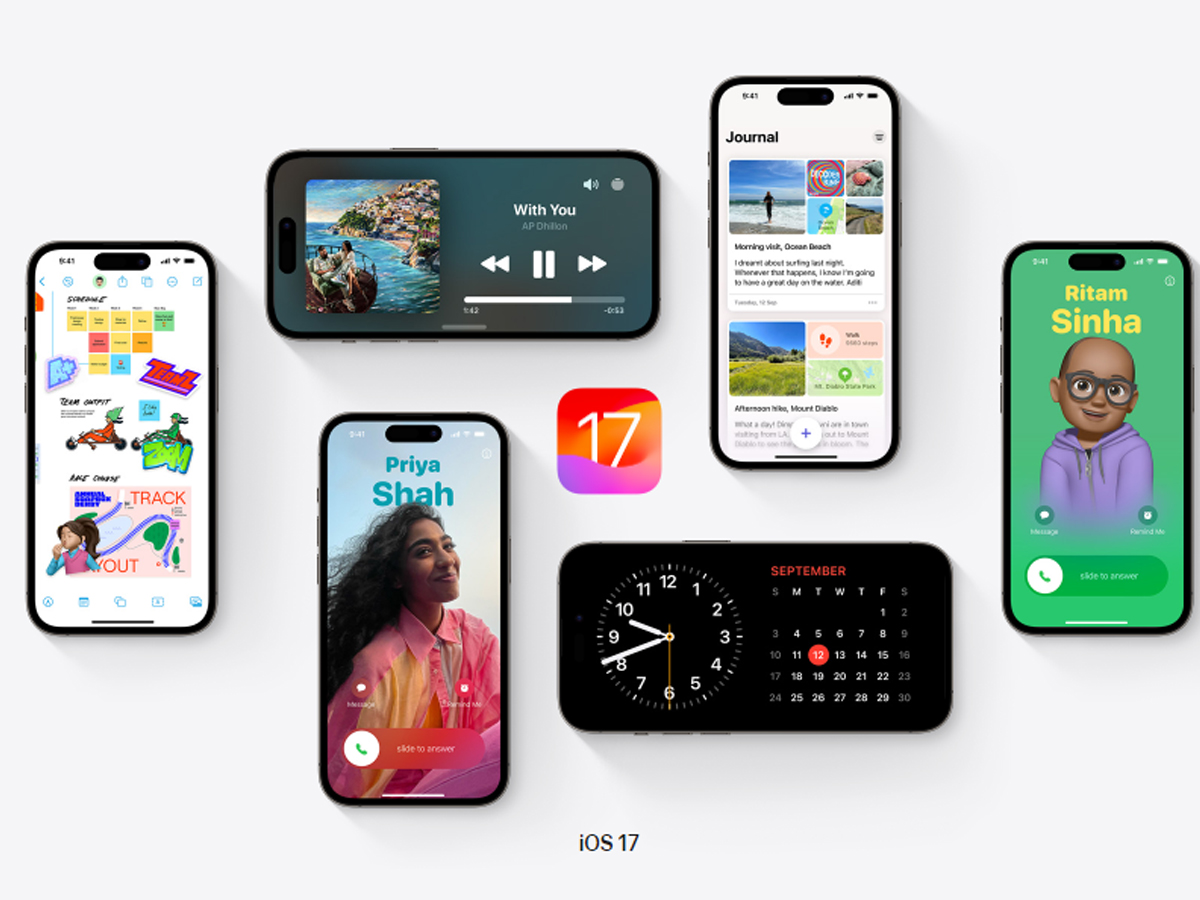 Apple's iOS 17 arrives as free software for iPhones on Sep 18