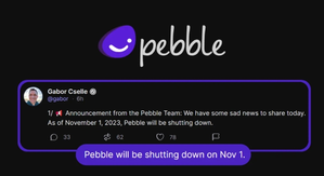 Twitter alternative Pebble shuts down amid tough competition