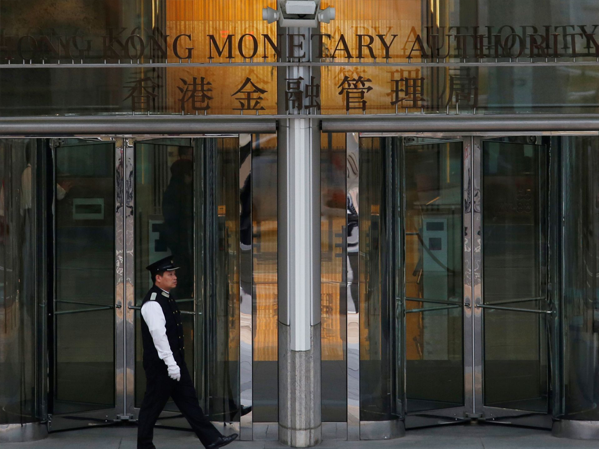 Hong Kong central bank leaves interest rate unchanged