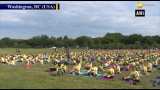 More than 1500 people perform yoga ahead of International Yoga Day in US