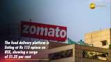 Zomato IPO: Foodtech platform makes superhit market debut