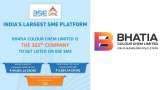 Bhatia Colour Chem Limited becomes 365th company to get listed on BSE SME platform