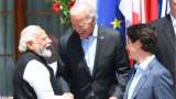 PM Modi meets Joe Biden, Emmanuel Macron and Justin Trudeau at G7 Summit