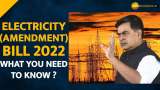 Everything you should know about Electricity (Amendment) Bill 2022 | Union Power Minister RK Singh