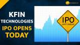 KFin Technologies IPO Opens Today -Check Price Band and Other Details Here