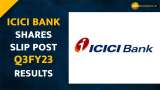 ICICI Bank shares down post Q3FY23 results--Here&#039;s what brokerages suggest 