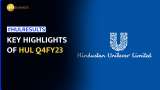 Hindustan Unilever Q4 Results: Net profit up 10% to Rs 2,552 crore; 2200% dividend declared