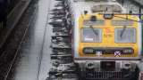 Local train services on Mumbai suburban section stopped due to water-logging on tracks after heavy rains