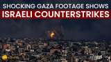 Shocking Gaza Footage: Israel&#039;s Counterstrikes Persist After Hamas Attack | Day 5 of War 