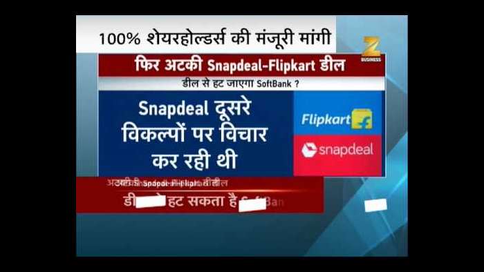 SoftBank warns Snapdeal on its merger with Flipkart