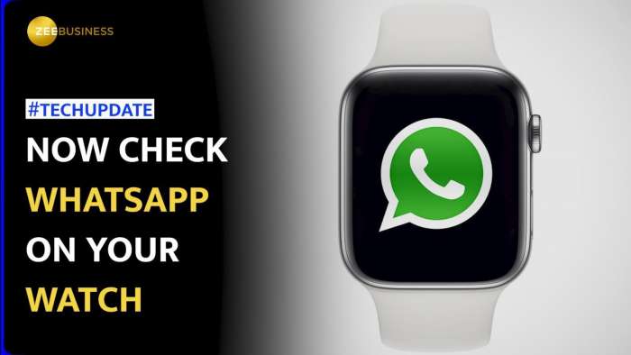 WhatsApp is now available on Wear OS smartwatches