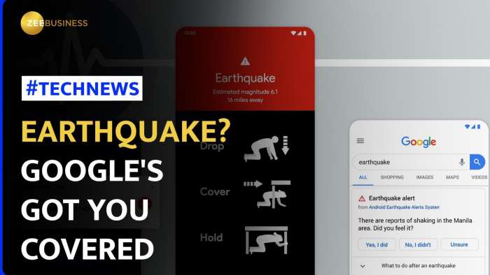 Google Safety Tool: Google Launches Earthquake Alert System for Android Devices in India