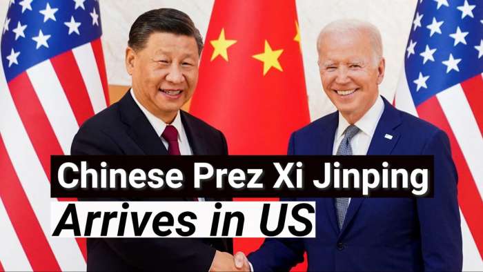 Chinese President Xi Jinping Arrives in San Francisco for Crucial Talks with Biden