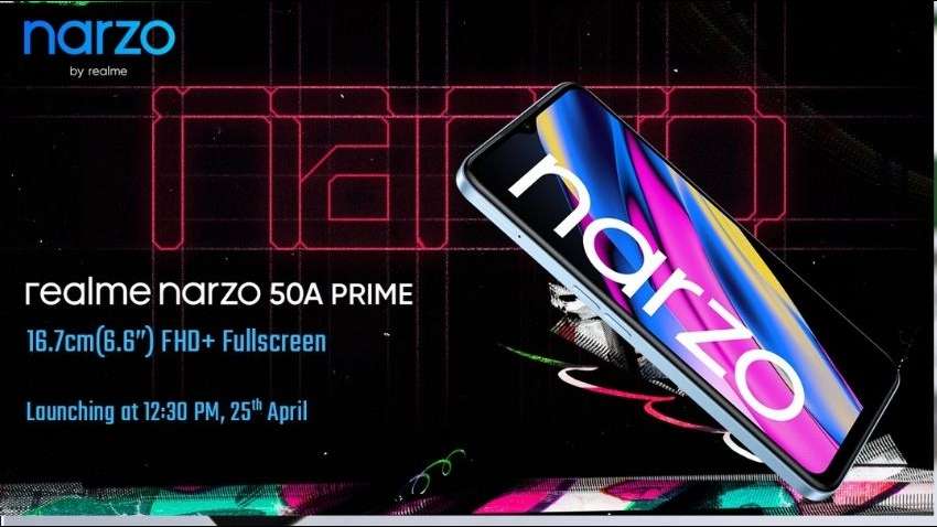 Realme Narzo 50A Prime launch in India today - Check timings, expected price, how to watch event LIVE and more